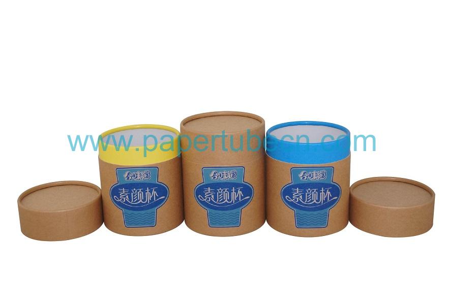 Rolled Edge Paper Tube For Cup Noodles Packaging