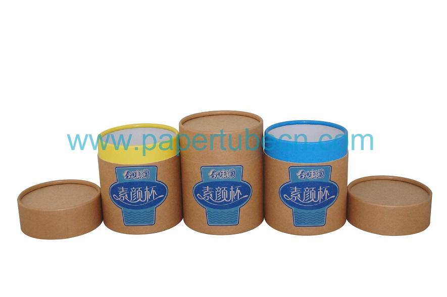Rolled Edge Paper Tube For Cup Noodles Packaging Rolled Edge Paper Tube For Cup Noodles Packaging