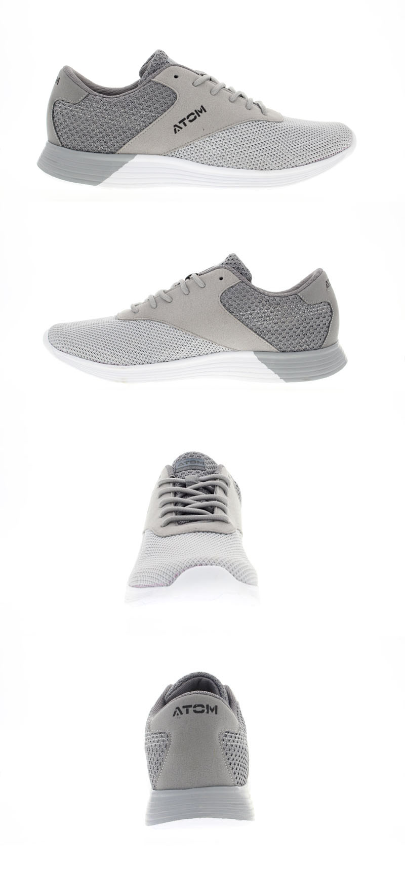 Steady Mix grey color upper