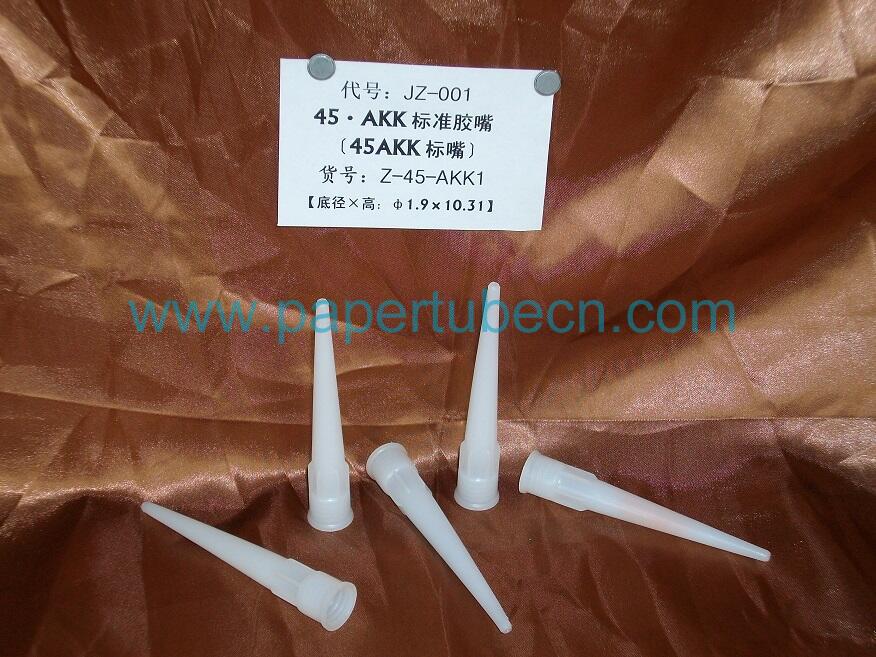 Plastic Nozzle Used On Sealant Paper Cartridge