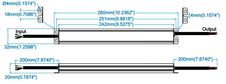 277v led driver dimmable led