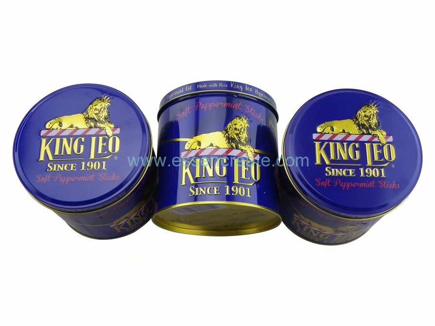 Snack Candy Cookies Biscuit Tin Round Metal Cans Snack Candy Cookies Biscuit Tin Round Metal Cans