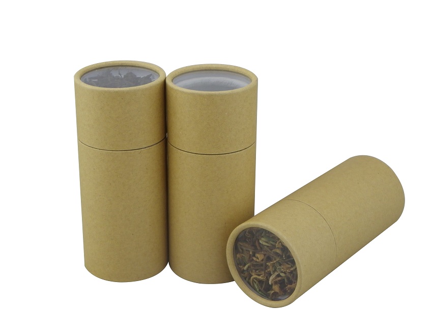 Paper Tube with Clear Window Paper Tube with Clear Window