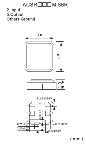 Saw Resonator SMD Type