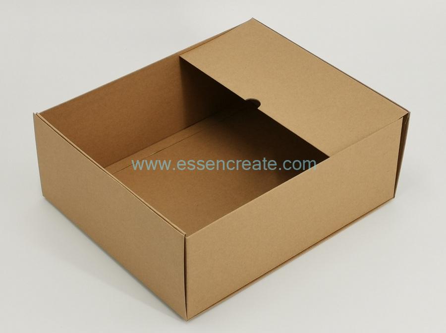 Foldable Two Pieces Kraft Rigid Box