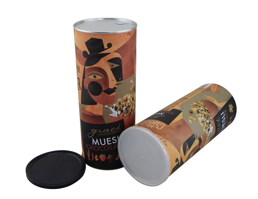 AL Foil Easy Open Design Paper Tube AL Foil Easy Open Design Paper Tube