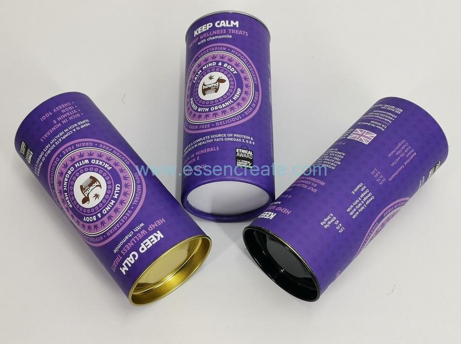 Paper Cans with Aluminum Foil Liner