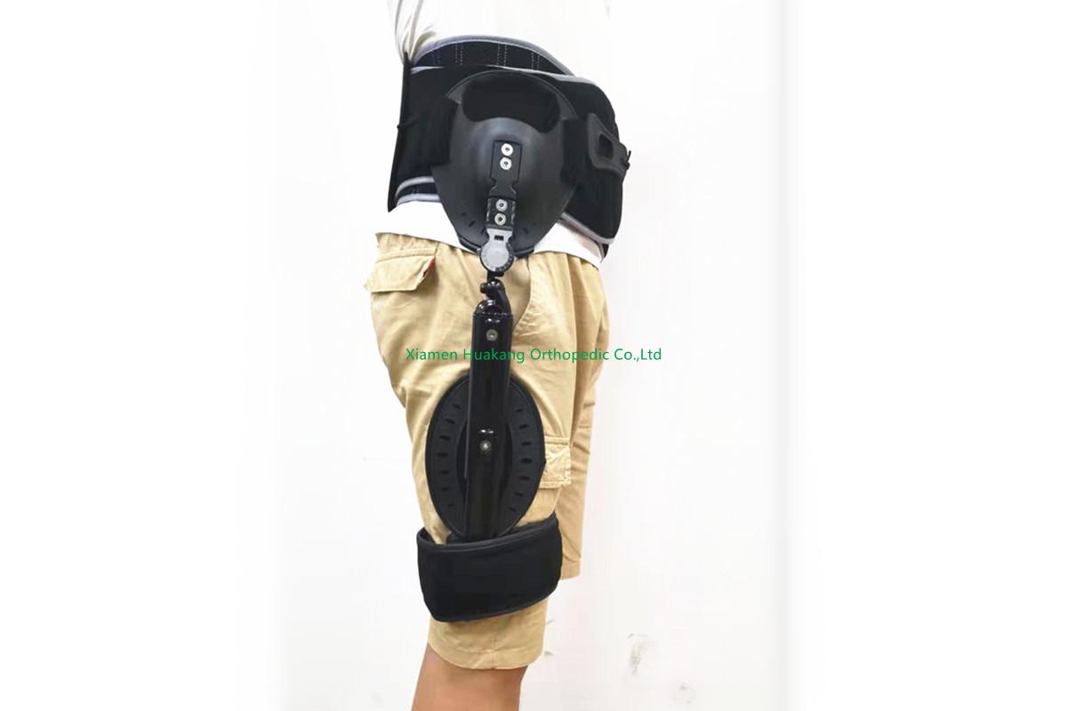 hinged LED hip abduction braces 