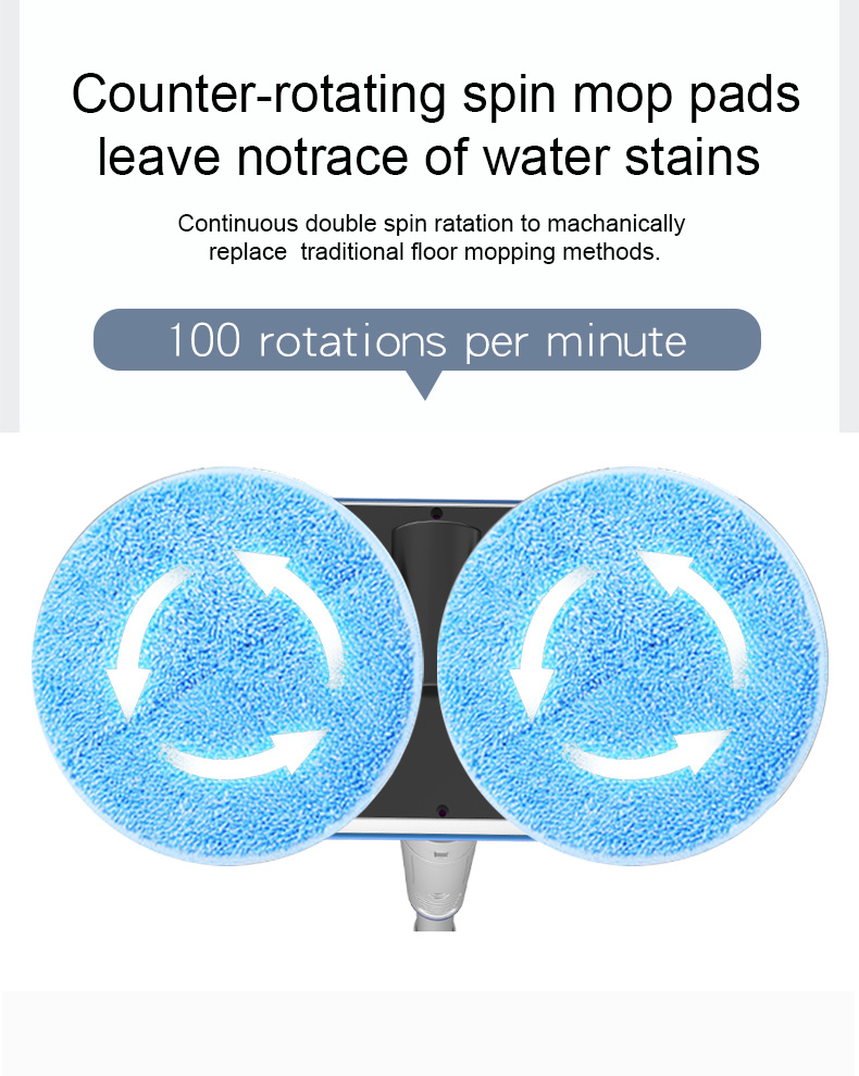 Mini Cordless Electric Spin Mop Mini Cordless Electric Spin Mop