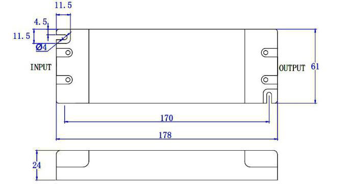 60 watt dimmable led driver