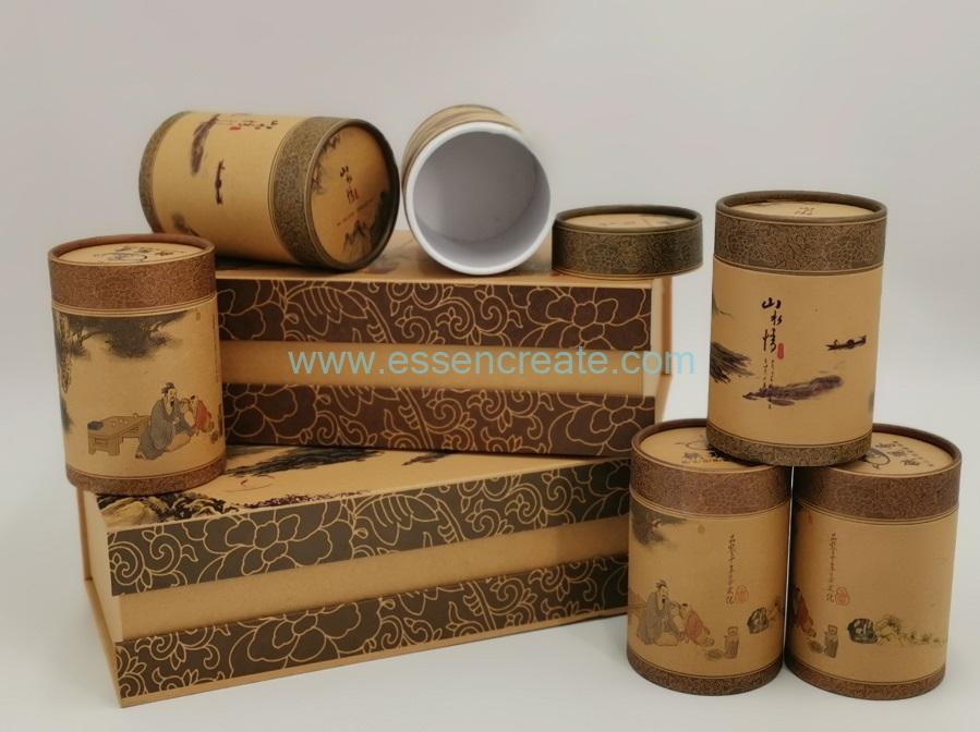 Rolled Edge Paper Cans Packing Box Rolled Edge Paper Cans Packing Box