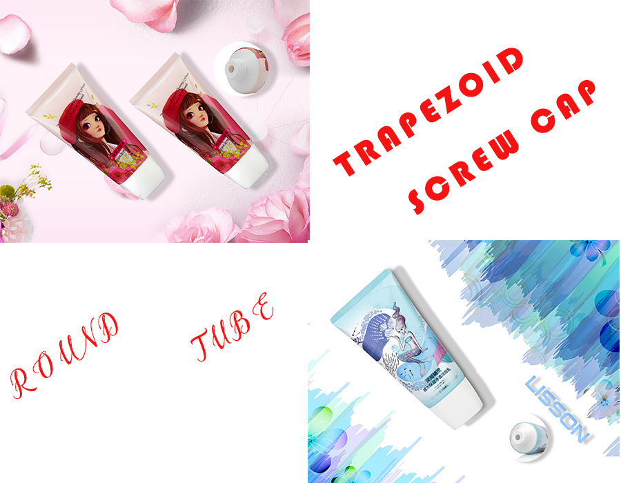 Round Cosmetic Tube with Screw Cap Round Cosmetic Tube with Screw Cap