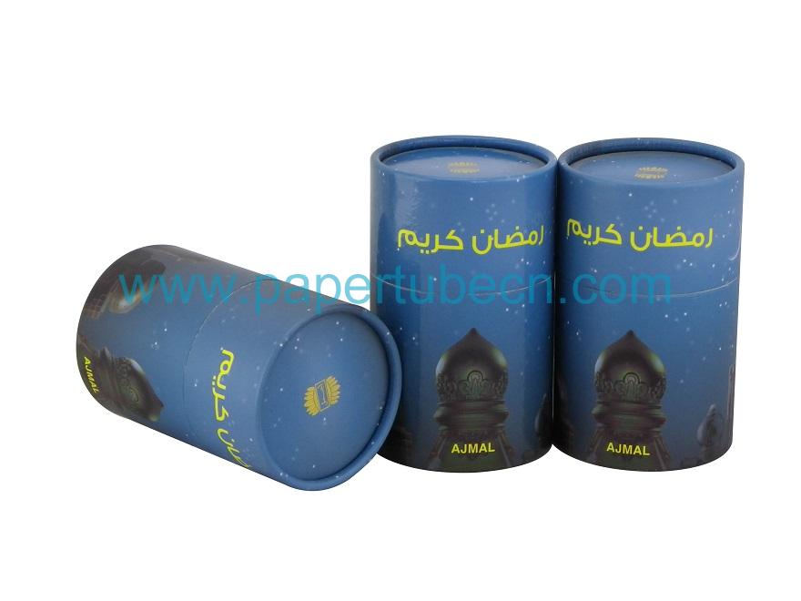 Rolled Edge Upscale Perfume Packaging Paper Tube
