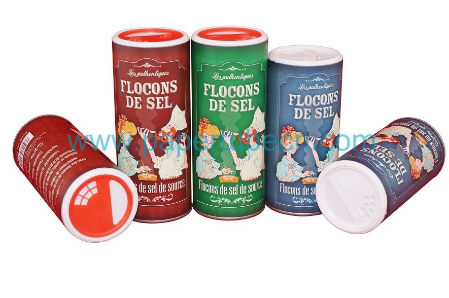 Table Salt Spice Paper Packaging Tube Table Salt Spice Paper Packaging Tube