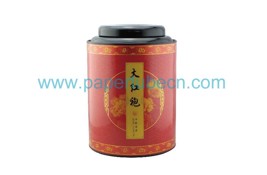 Da Hong Pao Tea Packaging Paper Cans