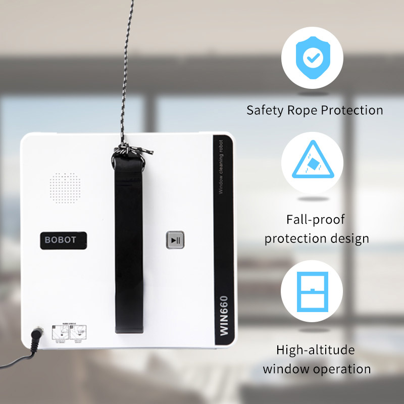 Smart Automatic Robotic Window Cleaner