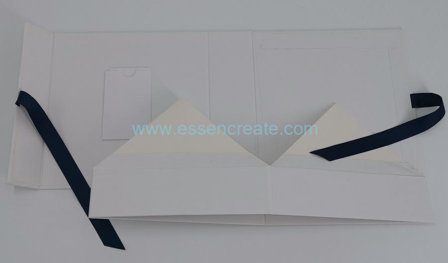 Folding Rigid Box with Hot Stamping Logo Folding Rigid Box with Hot Stamping Logo