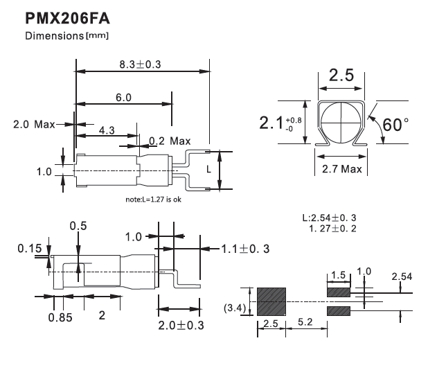 SMD Tuning Fork Crystal 32.768KHz SMD Tuning Fork Crystal 32.768KHz
