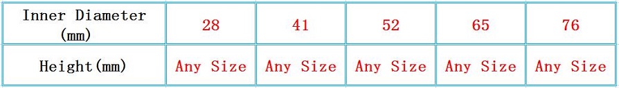 Size of Mailing Packaging Paper Tube with Plastic lid Size of Mailing Packaging Paper Tube with Plastic lid