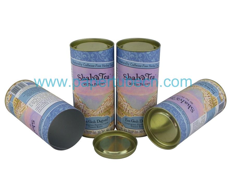 Fennel Carob Blend Tea Packaging Paper Tube Fennel Carob Blend Tea Packaging Paper Tube