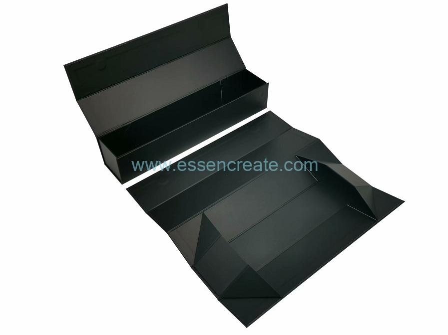 Black Foldable Magnetic Gift Box