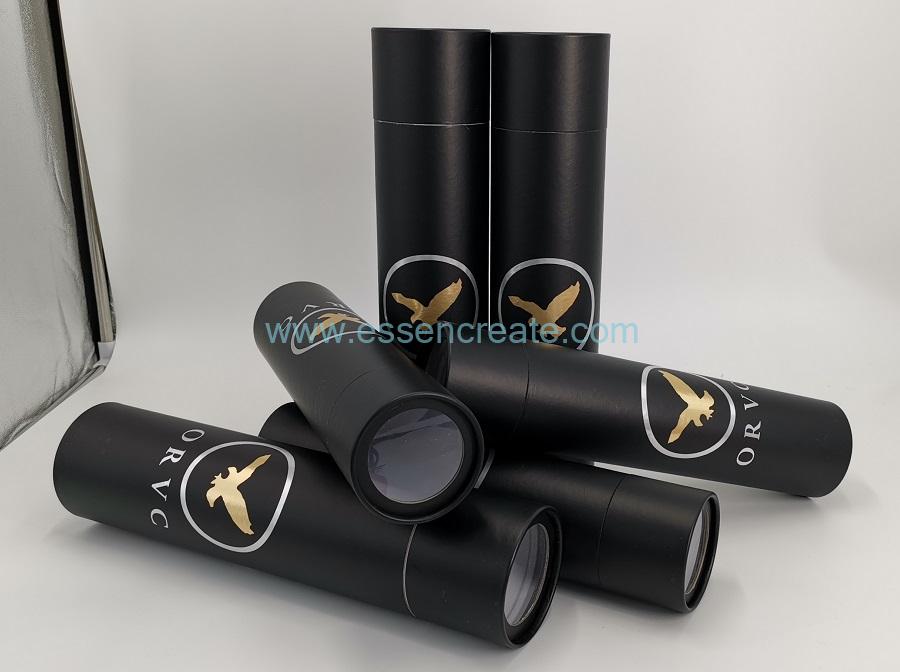 Glass Bottle Packaging Cylinder Tube Box