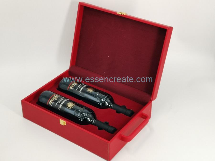 OEM PU Leather Wine Box