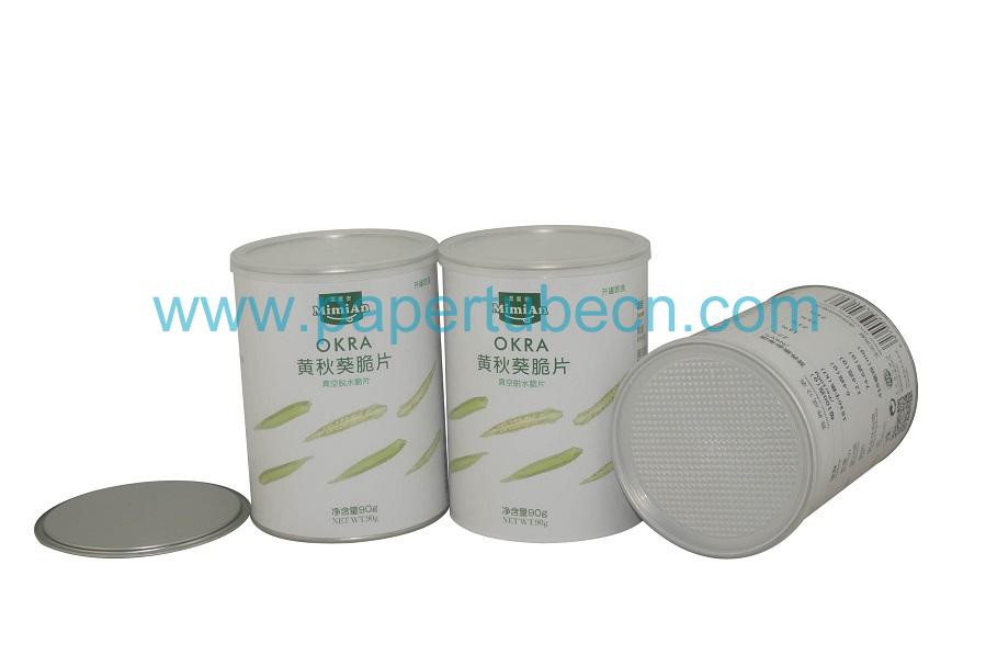 OKRA Packaging Paper Tube Canister