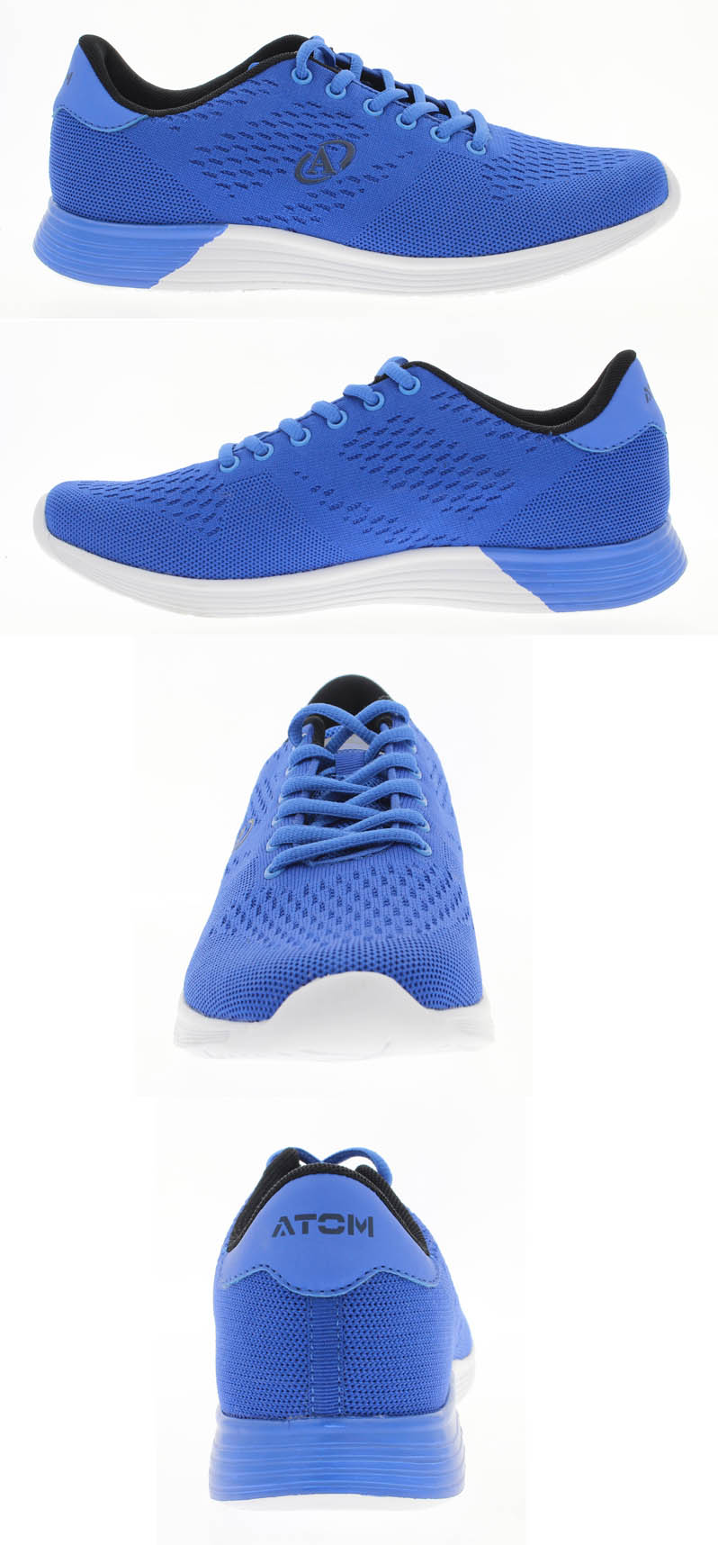 Royal blue flykniting shoes 