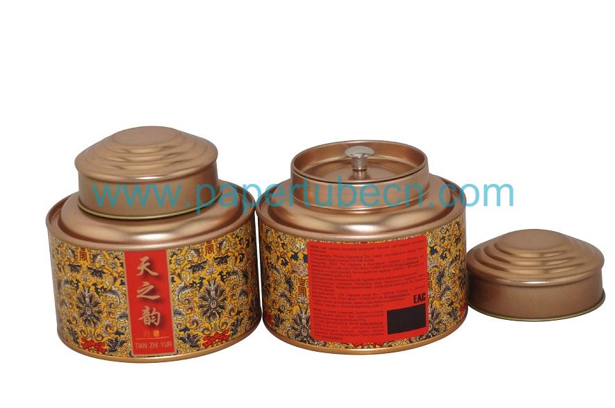 tea paper cans
