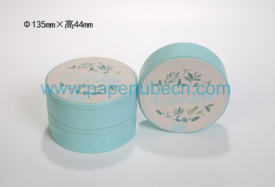 Stylish Round Metal Tin Gift Box Christmas Candy Chocolate Packaging Canister