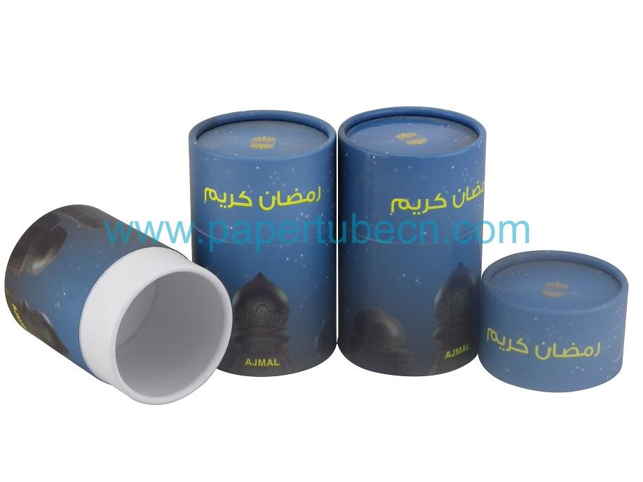 Rolled Edge Upscale Perfume Packaging Paper Canister