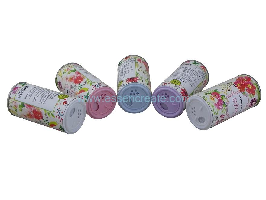 Bath Salt Packaging Shaker Paper Tube Bath Salt Packaging Shaker Paper Tube