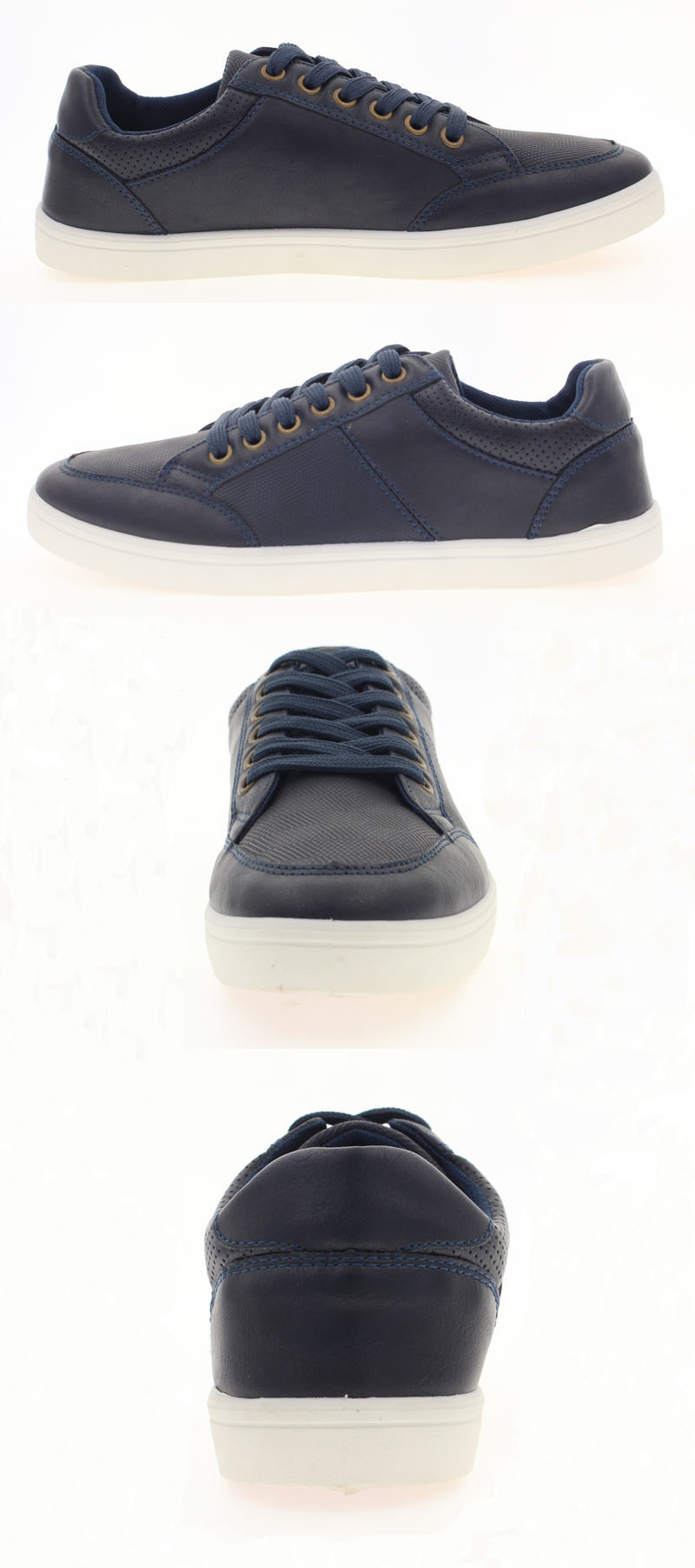 Navy casual shoes for men