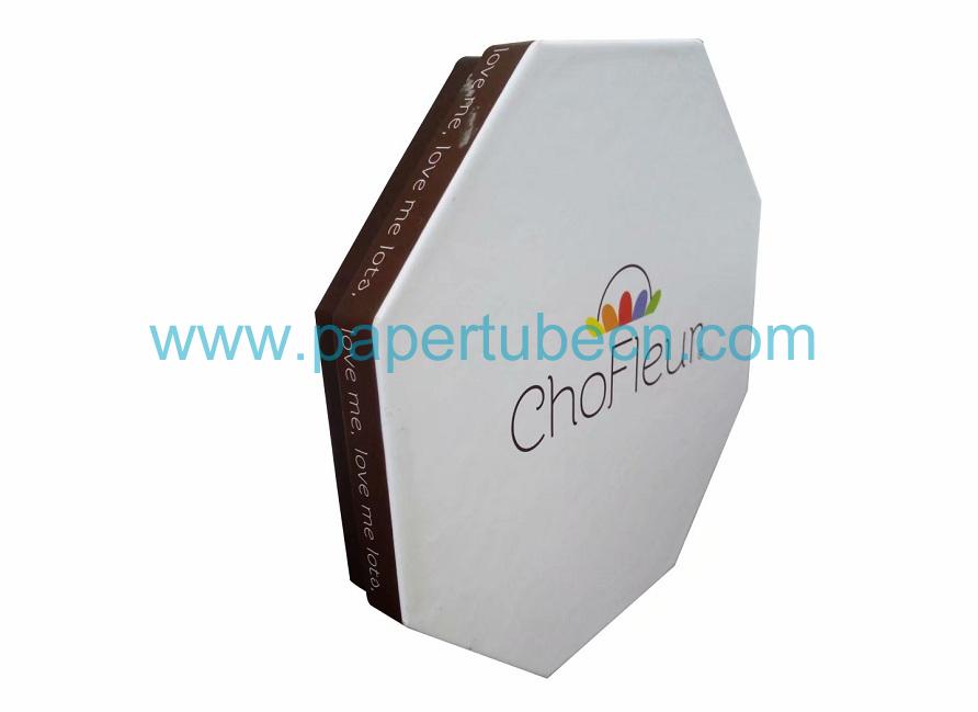 8 sides Octagonal Paper Rigid Box