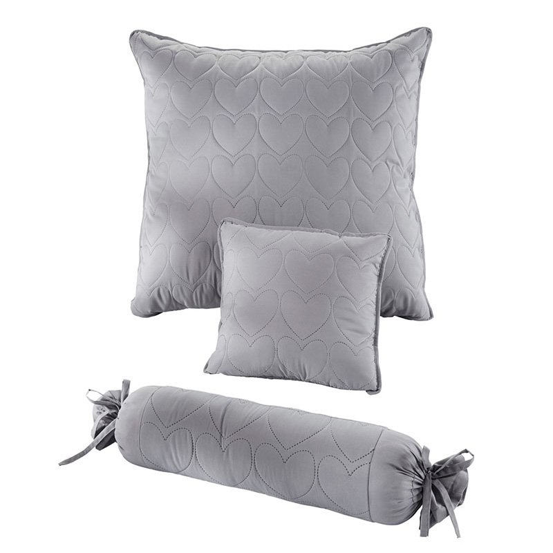 Pure Color Quilted Throw Pillows