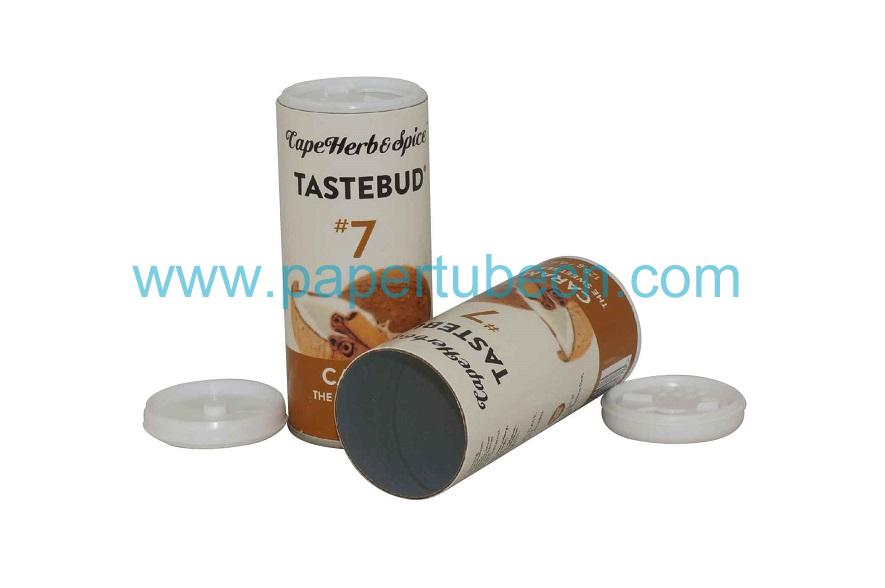 Caramel Sweet Seasoning Spice Shaker Paper Tube Caramel Sweet Seasoning Spice Shaker Paper Tube