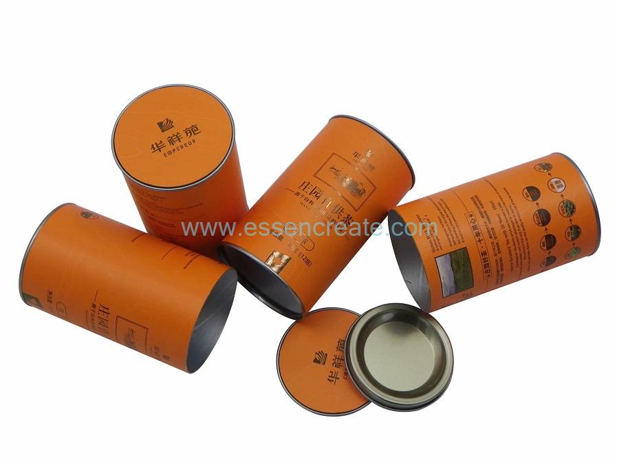 Tea Packaging Paper Cans