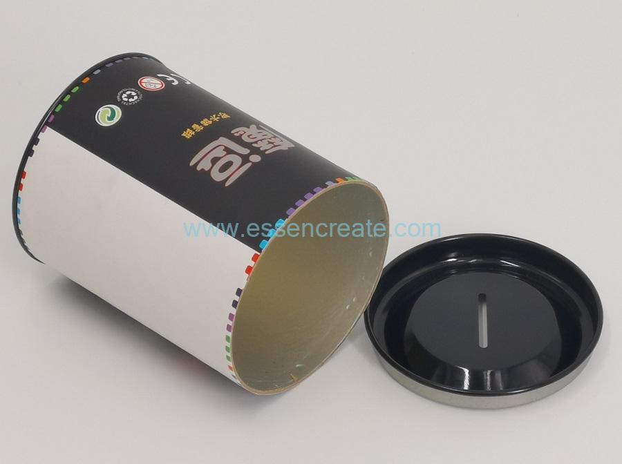 Tube Cardboard with Coin Slot Tube Cardboard with Coin Slot