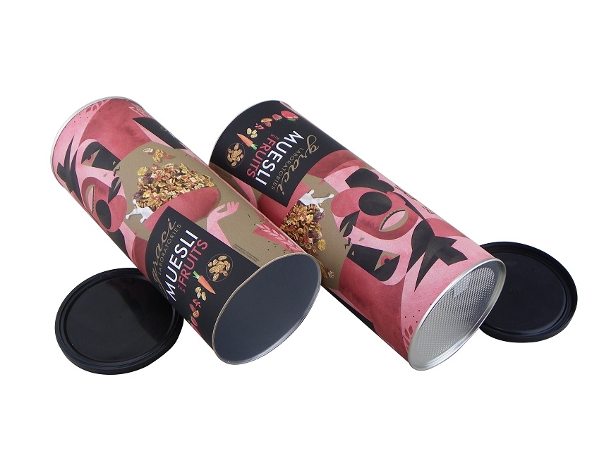 Aluminum Foil Easy Peel Off Design Paper Tube