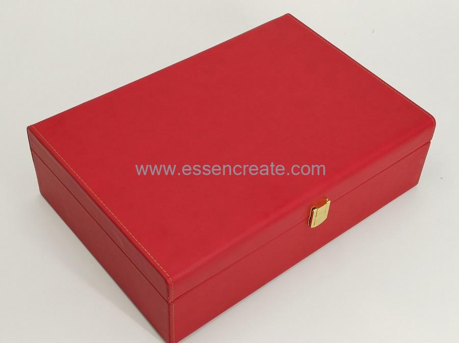 PU Leather Wine Box