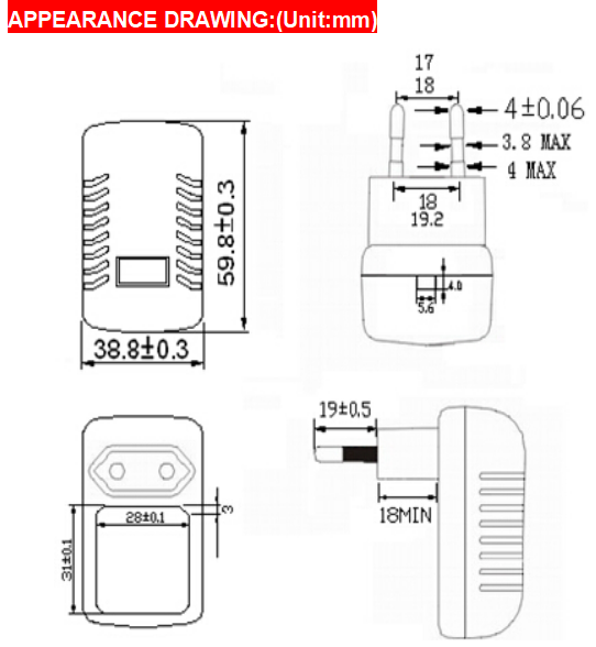 12v power adapter