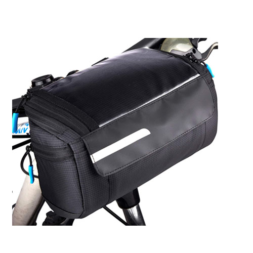 Folding bike front bag