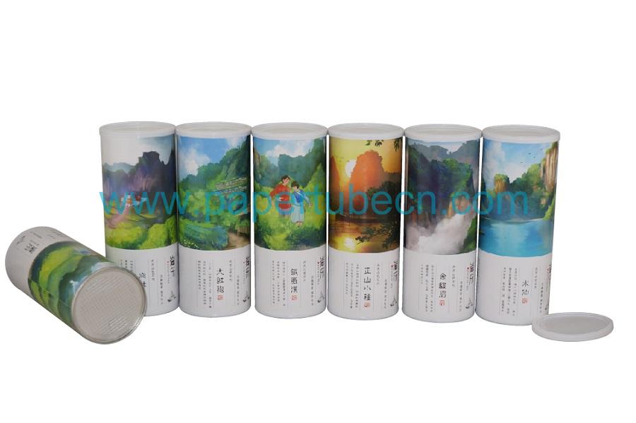 Paper Tea Cans Suitable for Planting Flowers