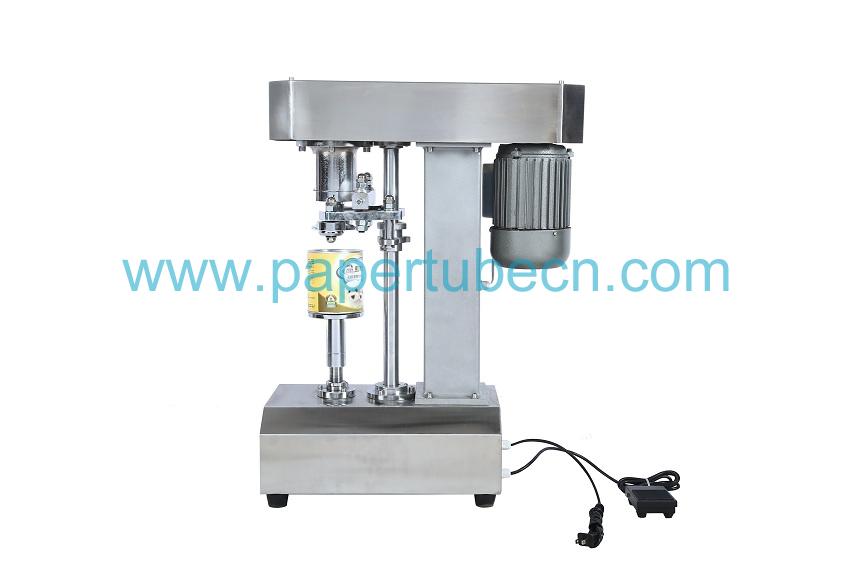 Silver Stainless Steel Table Type Electric Manual Can Sealing Machine Silver Stainless Steel Table Type Electric Manual Can Sealing Machine