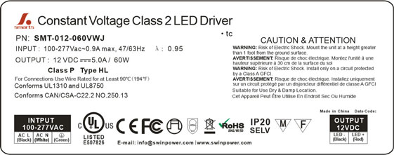 60 watt led driver