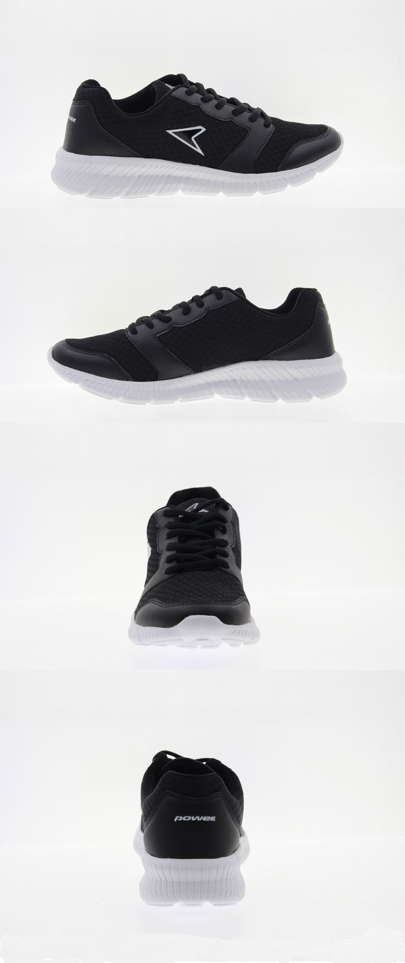 A Black white look collection shoes
