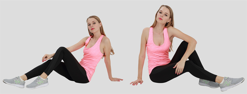 ladies yoga active wear sets