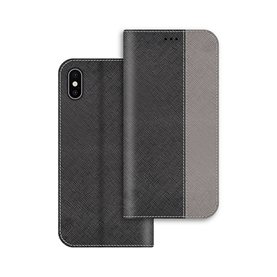 gray pu leather case