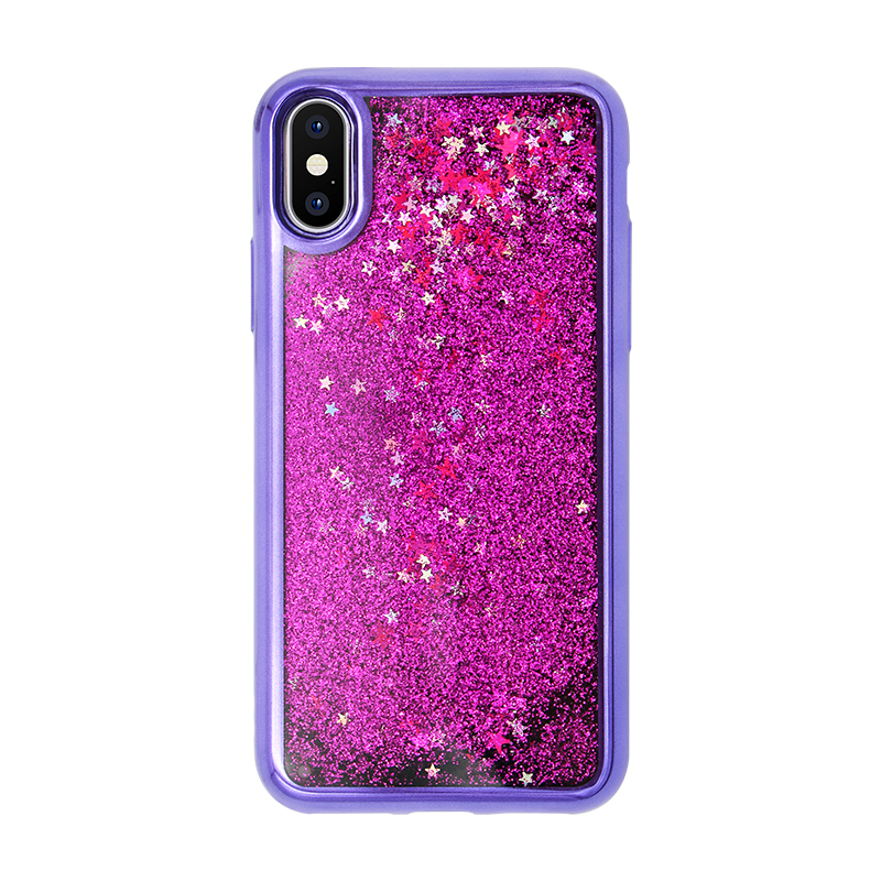 purple electronplating quicksand case purple electronplating quicksand case